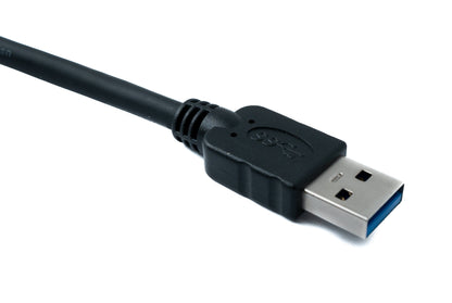SYSTEM-S USB 3.0 cable 150 cm Type A male to female 5 Gbit/s in black