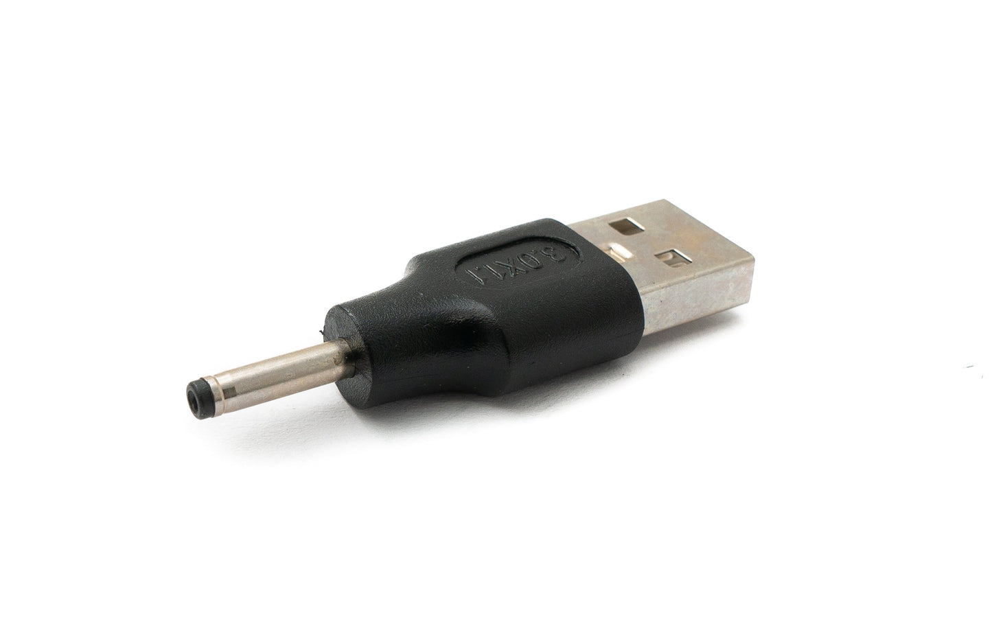 SYSTEM-S DC Adapter 20V 3.0 x 1.1 male to USB 2.0 male cable in black