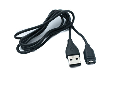 SYSTEM-S USB 2.0 cable 100 cm Type A plug charging cable for Garmin Fenix7 6S 6 Venu Sq