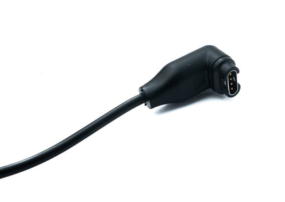 SYSTEM-S USB 3.1 Kabel 100 cm Typ C Stecker Ladekabel Winkel für Garmin Fenix7 6S 6 Venu Sq