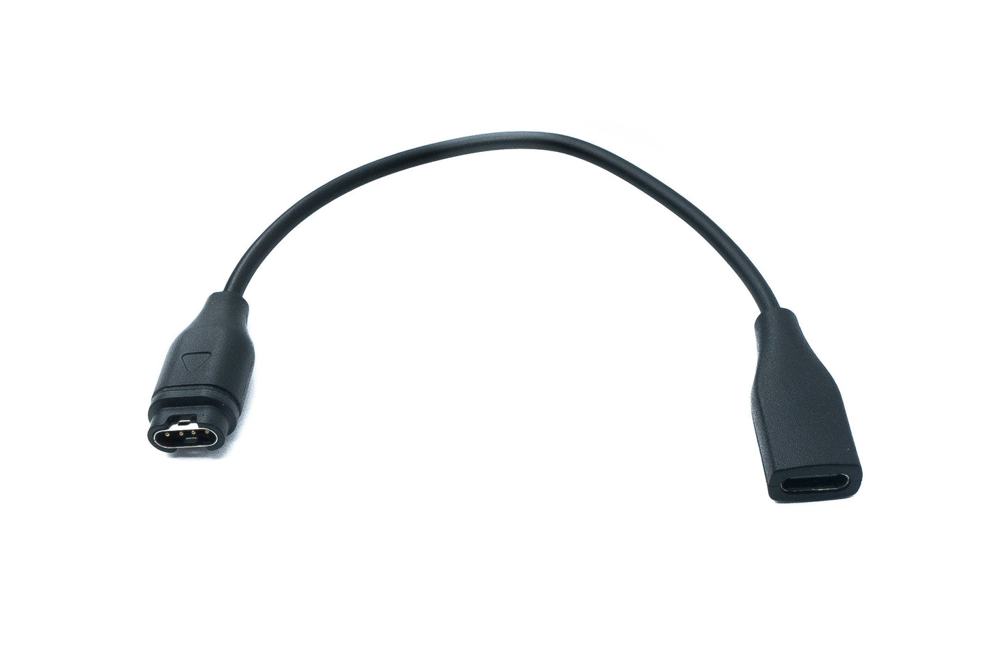 SYSTEM-S USB 3.1 Kabel 15 cm Typ C Buchse Ladekabel für Garmin Fenix7 6S 6 Venu Sq