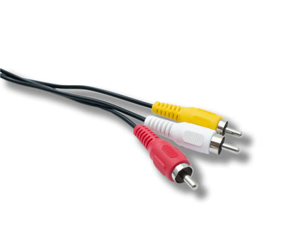 SYSTEM-S Cinch RCA Kabel 150 cm 3 polig Stecker zu USB 2.0 Typ A Buchse Audio