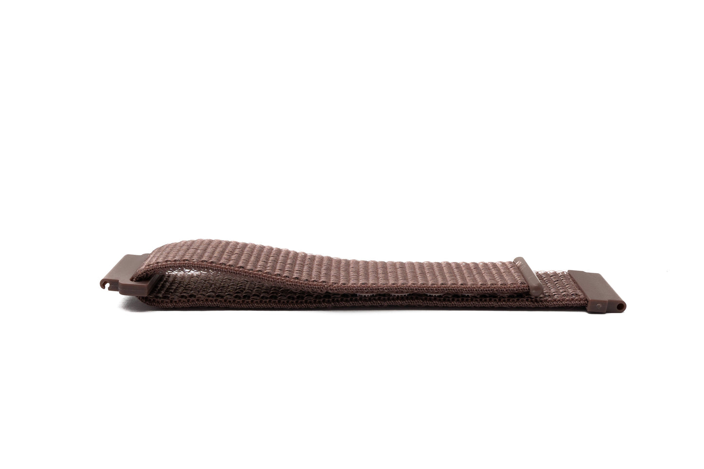 SYSTEM-S Armband 22 mm aus Nylon für Fitbit Versa 2 1 Lite Smartwatch in Lila