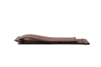 SYSTEM-S Armband 22 mm aus Nylon für Fitbit Versa 2 1 Lite Smartwatch in Lila