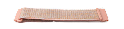 SYSTEM-S 22 mm / Versa Nylon Strap for Fitbit Versa 2 1 Lite Smartwatch in Pink