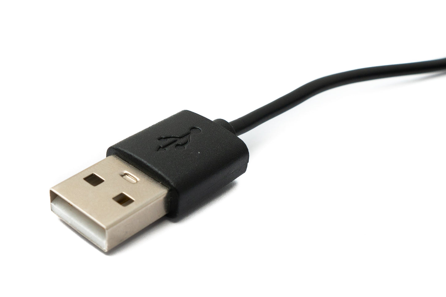 SYSTEM-S USB 2.0 Kabel 100 cm Ladekabel für Amazfit Band 7 5 Smartwatch in Schwarz
