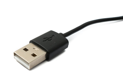 SYSTEM-S USB 2.0 Kabel 100 cm Ladekabel für Amazfit Band 7 5 Smartwatch in Schwarz