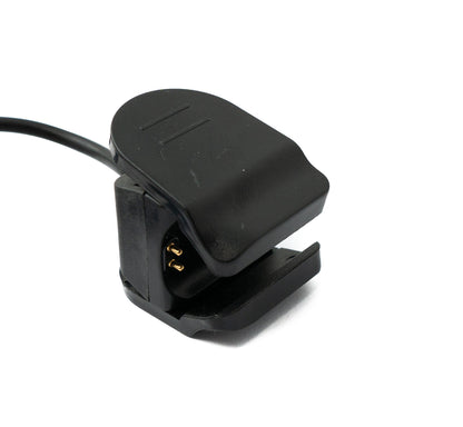 SYSTEM-S USB 2.0 Kabel 100 cm Ladekabel für Amazfit Band 7 5 Smartwatch in Schwarz