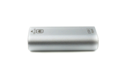 SYSTEM-S LAN Adapter RJ45 Buchse zu USB 3.1 Typ C Buchse Kabel in Grau