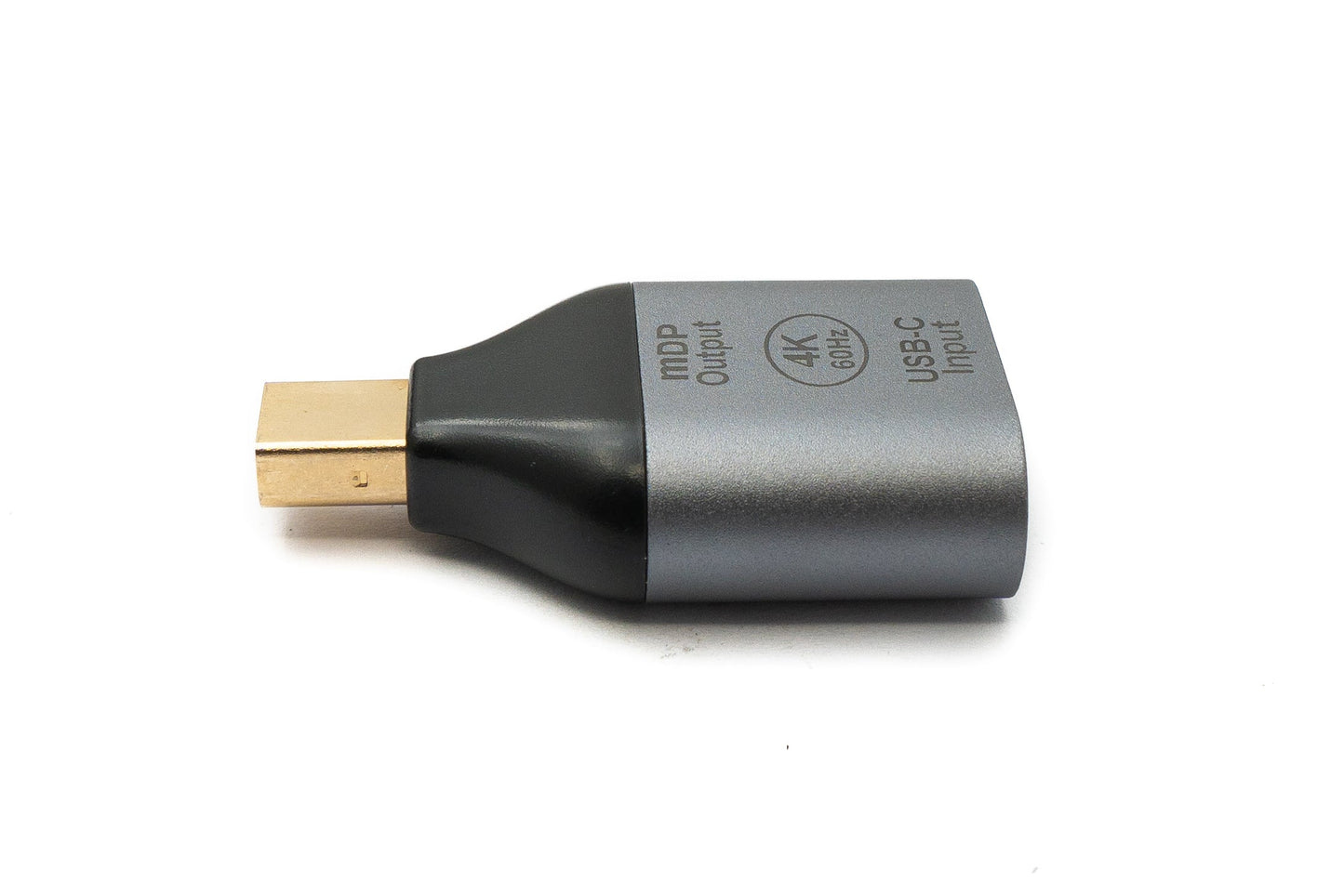 SYSTEM-S USB Adapter 3.1 Type C Female to Mini DisplayPort Male Unidirectional DP 4K Cable in Gray