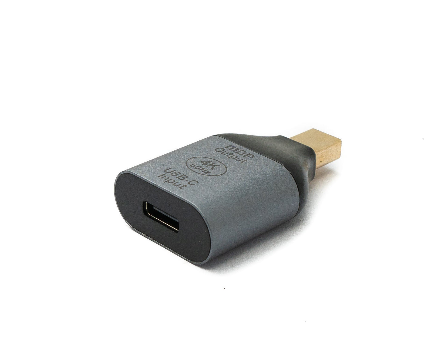 SYSTEM-S USB Adapter 3.1 Type C Female to Mini DisplayPort Male Unidirectional DP 4K Cable in Gray