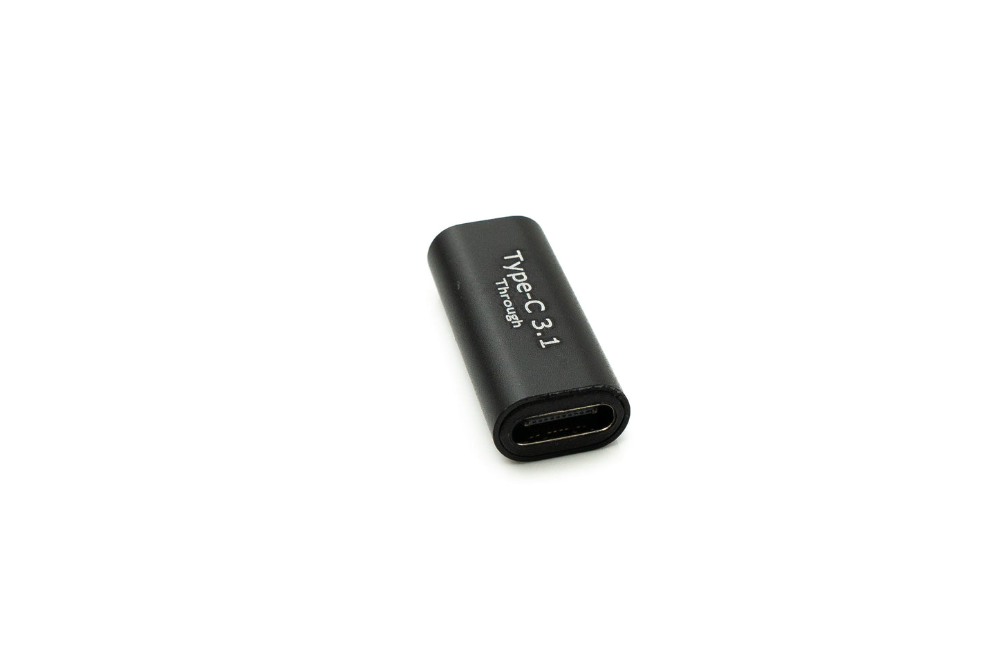 SYSTEM-S USB 3.1 Adapter Typ C Buchse zu Buchse Kabel in Schwarz