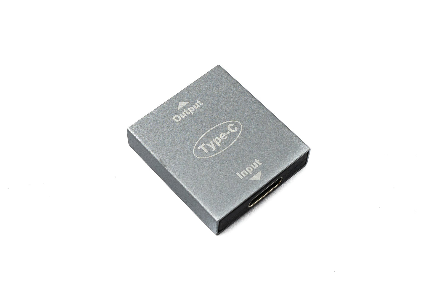 SYSTEM-S USB 3.1 Y Adapter Typ C Buchse zu 2x Buchse Kabel in Grau