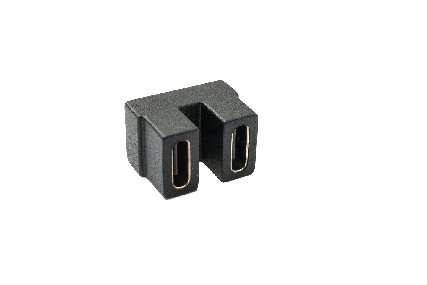 SYSTEM-S USB4 USB Adapter Typ C Buchse zu Buchse U Turn 180° Winkel 40 Gbit/s USB 4.0 Kabel