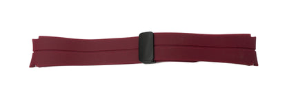 SYSTEM-S Armband 20 mm aus Silikon für Samsung Galaxy Watch 5 4 Smartwatch in Rot