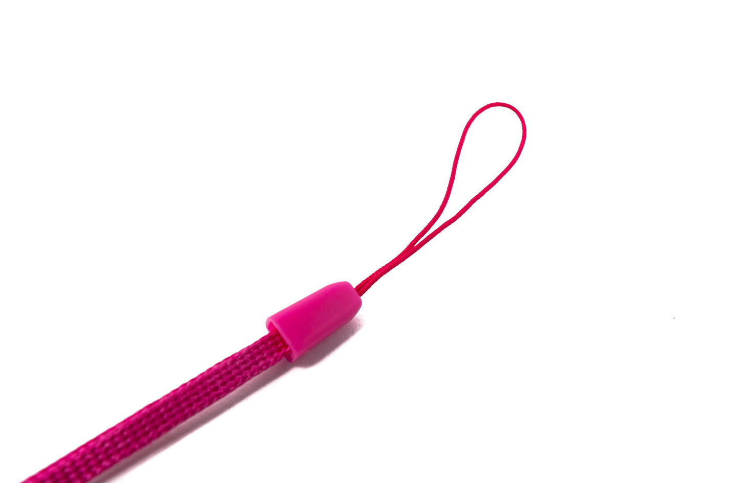 SYSTEM-S 5x Neck Strap Lanyard with Loop in Pink for Smartphone MP3 Player 