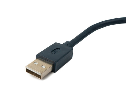 SYSTEM-S USB 2.0 Kabel 120 cm Typ A Stecker zu Parallel Port IEEE1284 CN36 Buchse