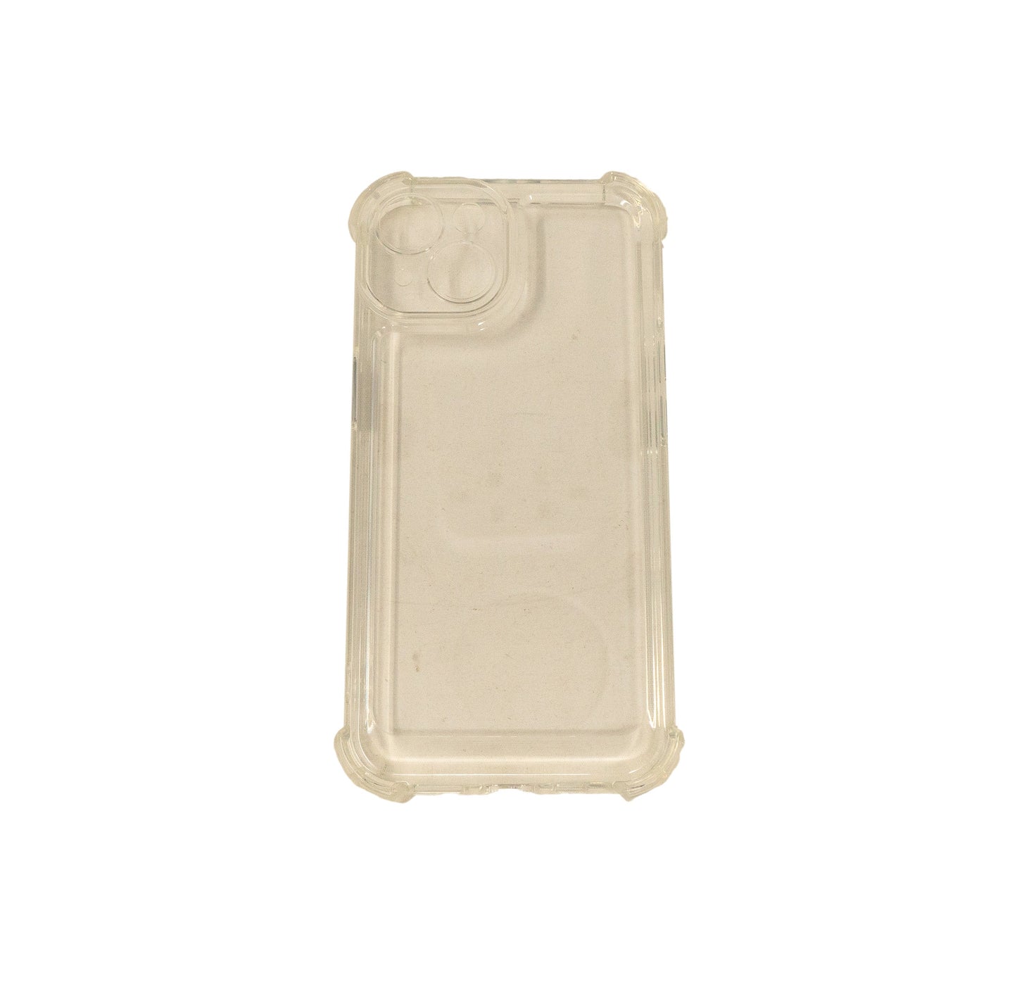SYSTEM-S protective case shockproof made of TPU in white transparent case for iPhone 14 Pro Max