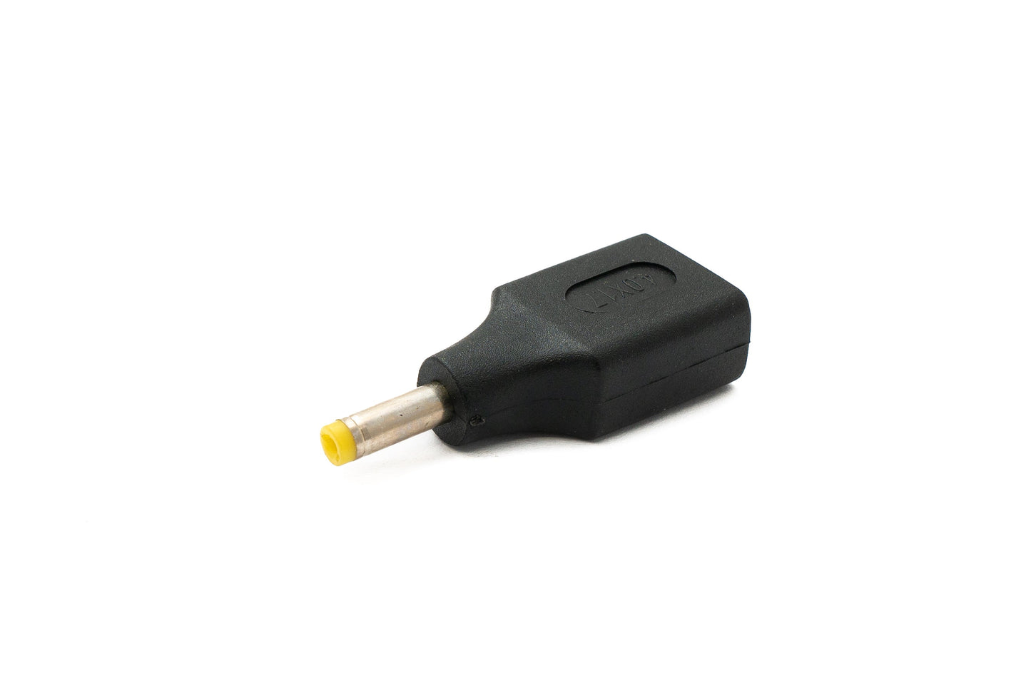 SYSTEM-S DC Adapter 20V 4,0 x 1,7 Stecker zu USB 2.0 Buchse Kabel in Schwarz