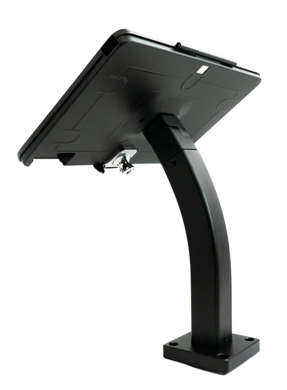 SYSTEM-S Wand Halterung abschließbar für für iPad 10.2" 9 8 7 in Schwarz