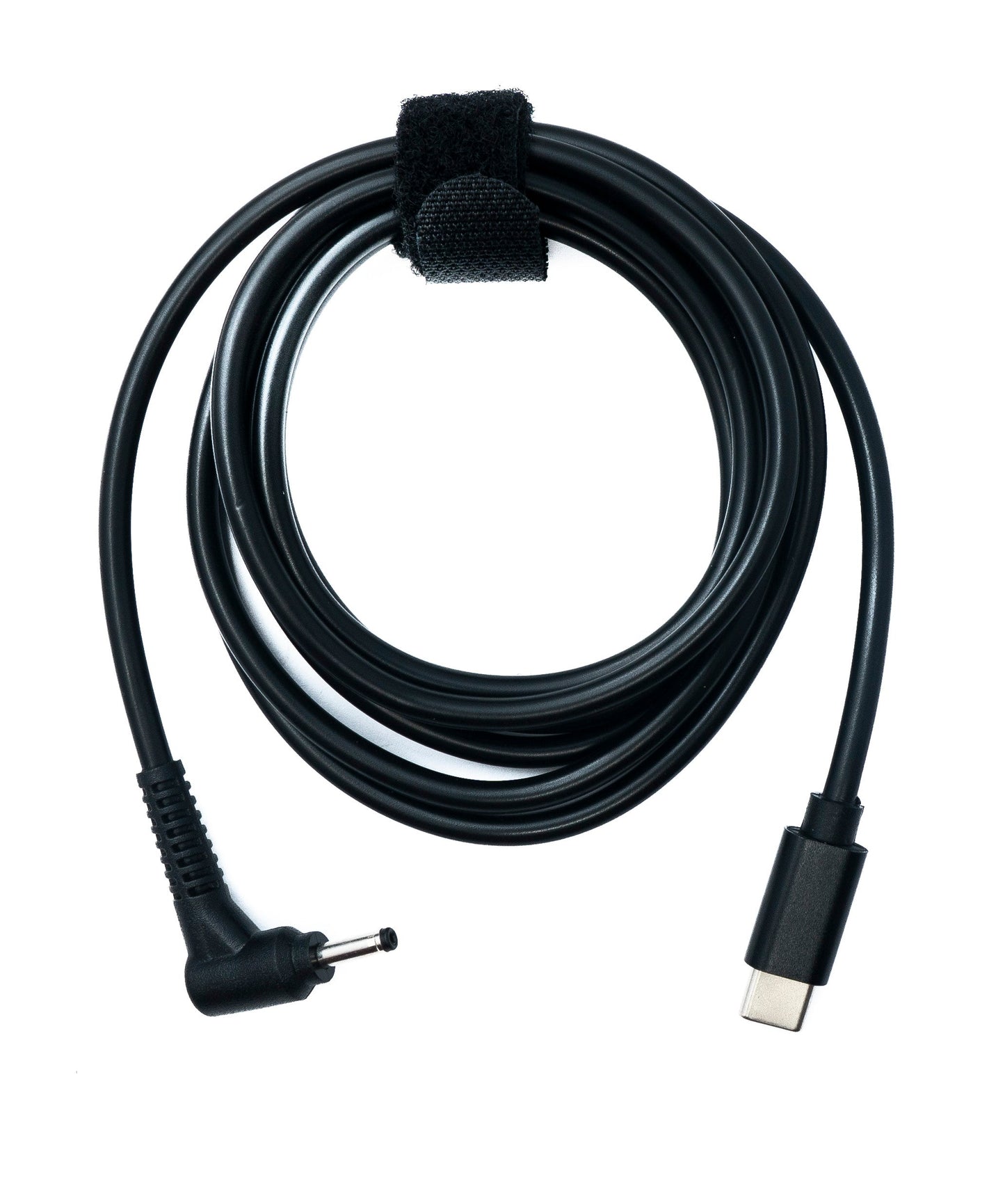 SYSTEM-S DC 9V Kabel 150 cm 3,0 x 1,1 Stecker zu USB 3.1 Typ C Stecker Winkel