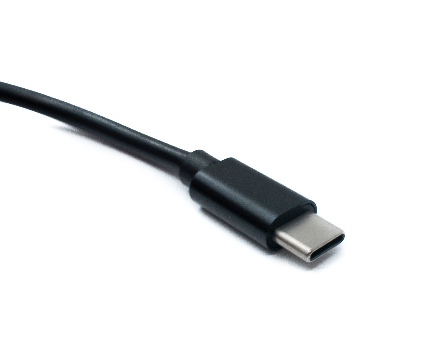 SYSTEM-S DC 9V Kabel 150 cm 3,0 x 1,1 Stecker zu USB 3.1 Typ C Stecker Winkel