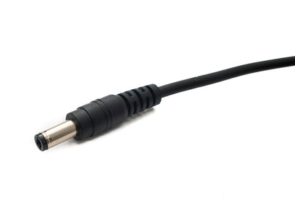 SYSTEM-S DC 12V cable 150 cm 5.5 x 2.1 male to USB 3.1 Type C male