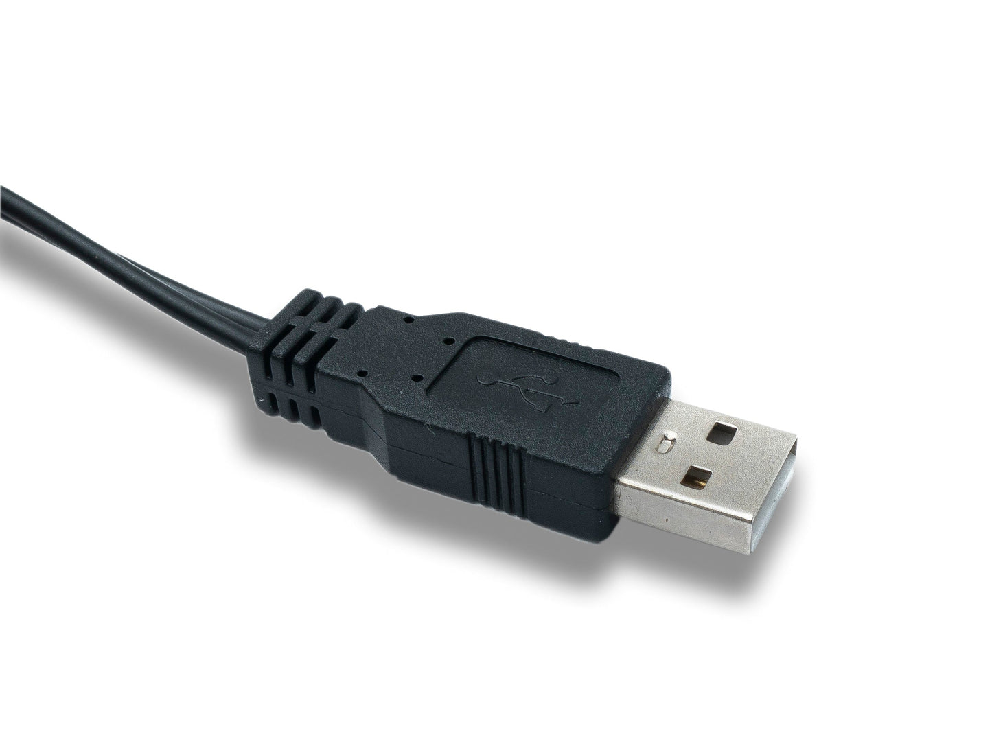 SYSTEM-S Cinch RCA Kabel 150 cm 2 polig Stecker zu USB 2.0 Typ A Stecker Audio