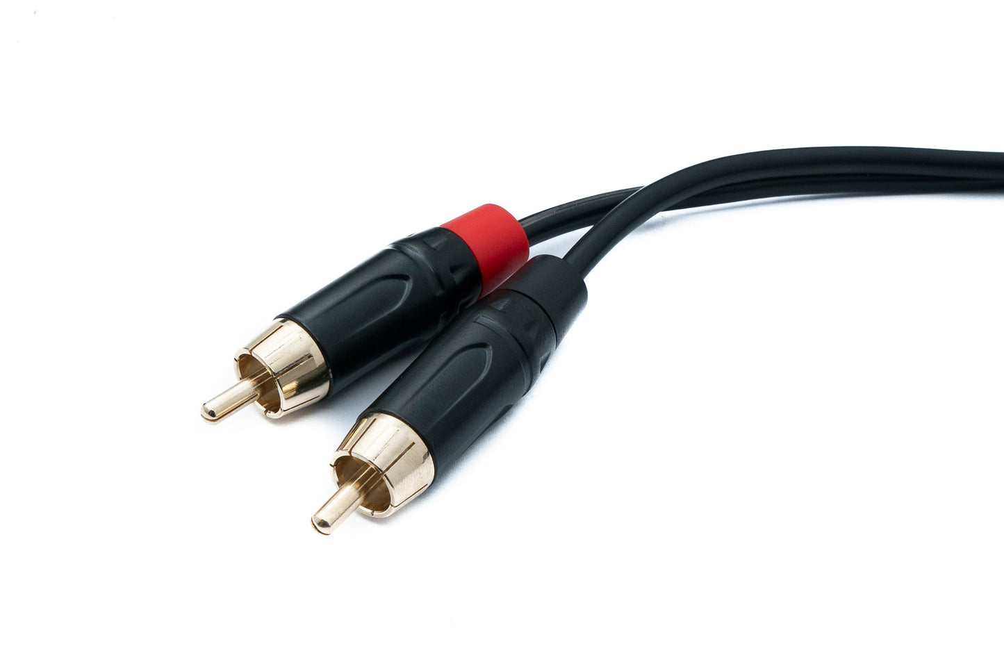 SYSTEM-S Audio XLR Kabel 100 cm 2x 3 polig Buchse zu 2x Cinch RCA 2 polig Stecker