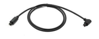SYSTEM-S Audio Toslink Kabel 80 cm Stecker zu Stecker Optisches Digital