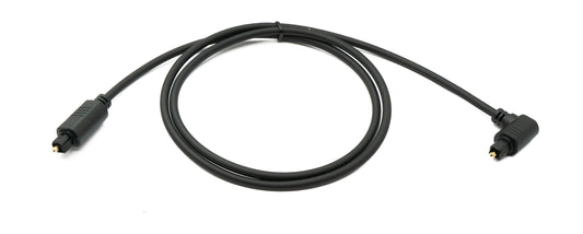 SYSTEM-S Audio Toslink Kabel 80 cm Stecker zu Stecker Optisches Digital