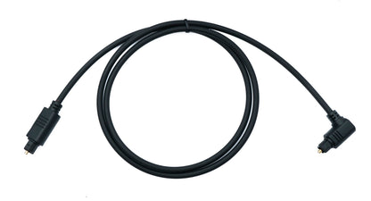 SYSTEM-S Audio Toslink Kabel 80 cm Stecker zu Stecker Optisches Digital
