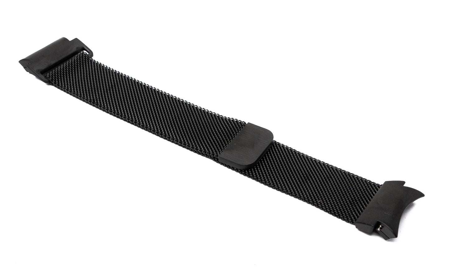 SYSTEM-S Armband Milanaise aus Metall für Galaxy Watch 6 Classic Smartwatch in Schwarz
