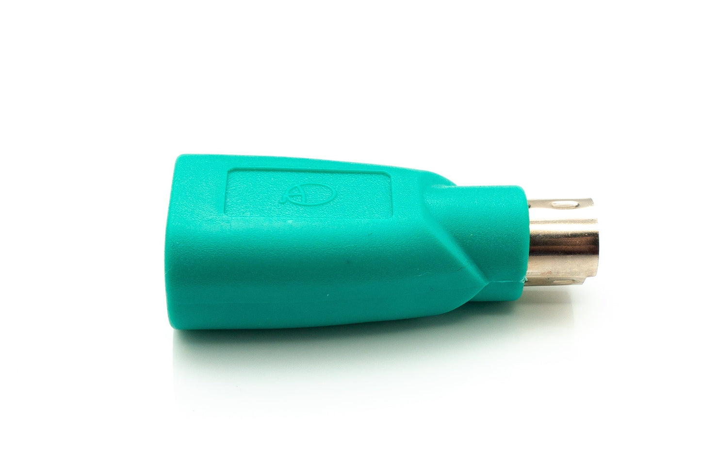SYSTEM-S USB 2.0 Adapter Typ A Buchse zu PS/2 Stecker PS2 Kabel in Türkis