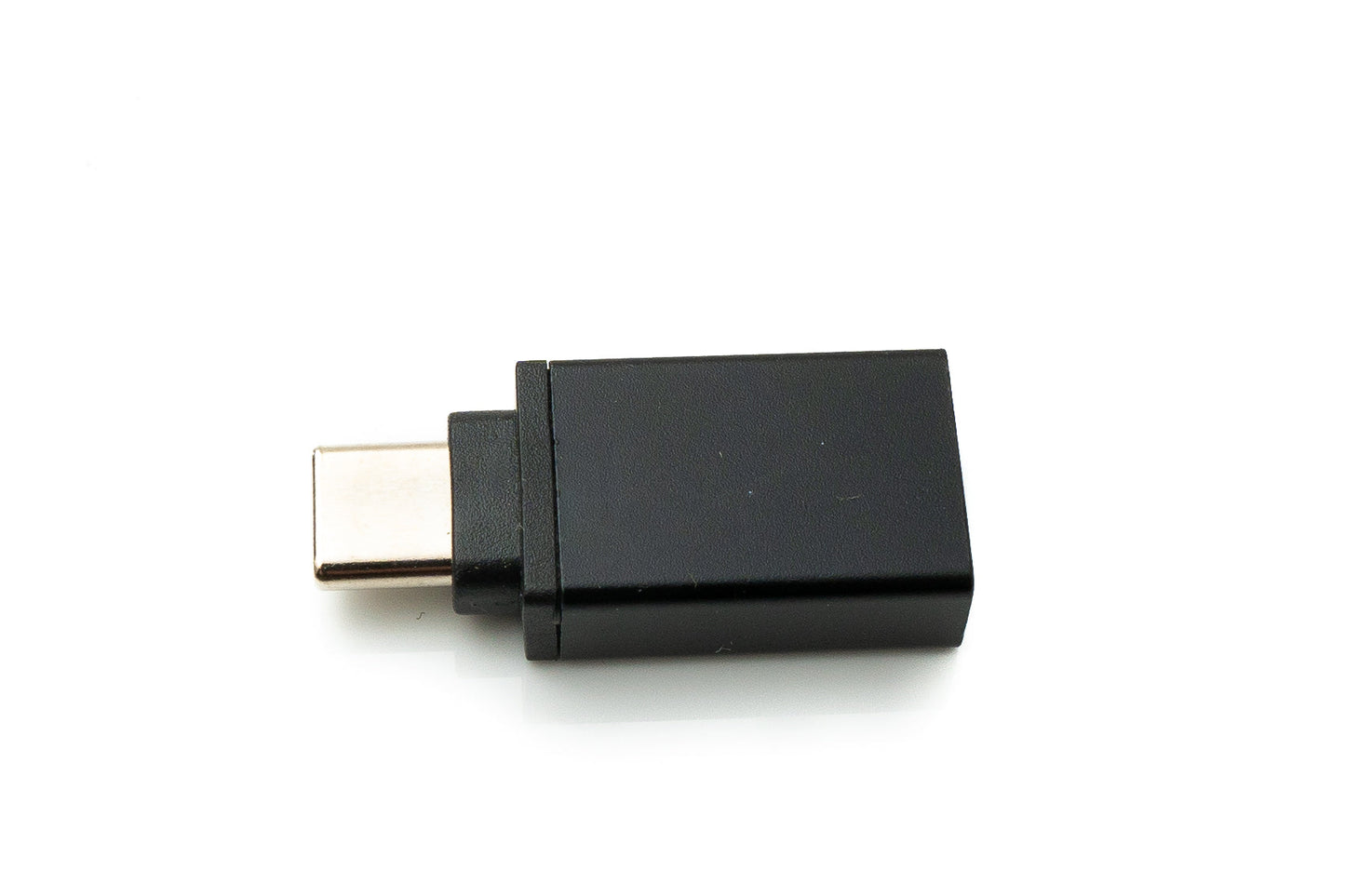 SYSTEM-S USB 3.1 Adapter Typ C Stecker zu 3.0 A Buchse Kabel in Schwarz