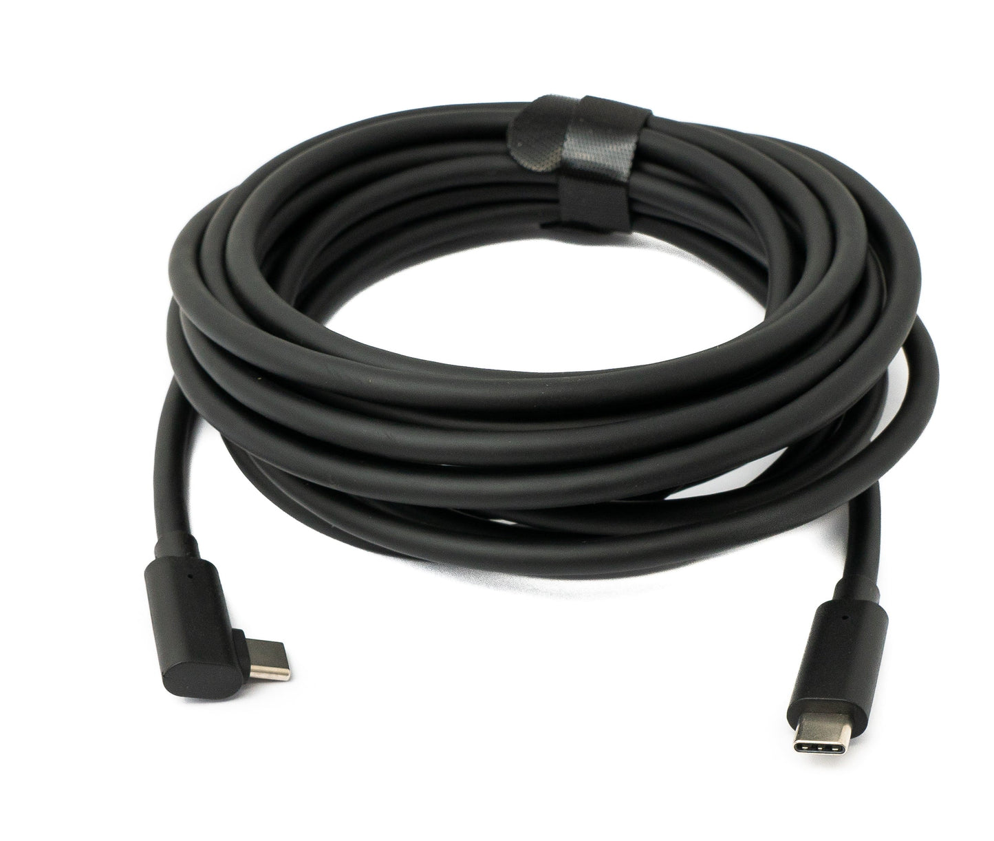 SYSTEM-S USB 3.2 Gen 1 cable 5m Type C male to male &amp; 3.0 Type A male angle