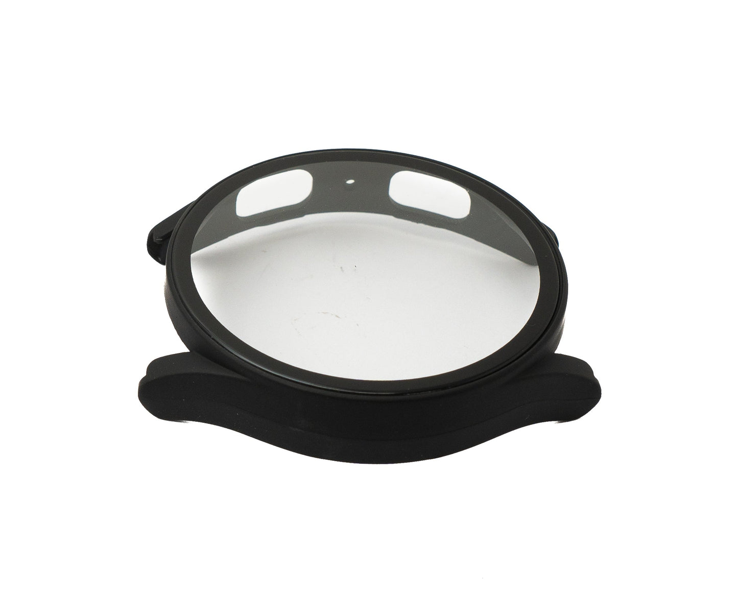 SYSTEM-S Schutz Hülle Case 40 mm aus PC für Samsung Galaxy Watch 5 4 in Schwarz
