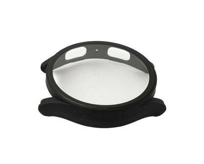 SYSTEM-S Schutz Hülle Case 40 mm aus PC für Samsung Galaxy Watch 5 4 in Schwarz