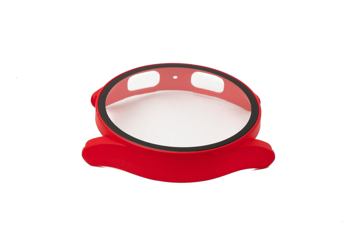 SYSTEM-S Schutz Hülle Case 40 mm aus PC für Samsung Galaxy Watch 5 4 in Rot