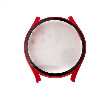SYSTEM-S Schutz Hülle Case 40 mm aus PC für Samsung Galaxy Watch 5 4 in Rot