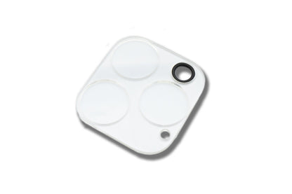SYSTEM-S Kamera Schutz Linse Objektiv Abdeckung aus transparent Glas für iPhone 12 Pro