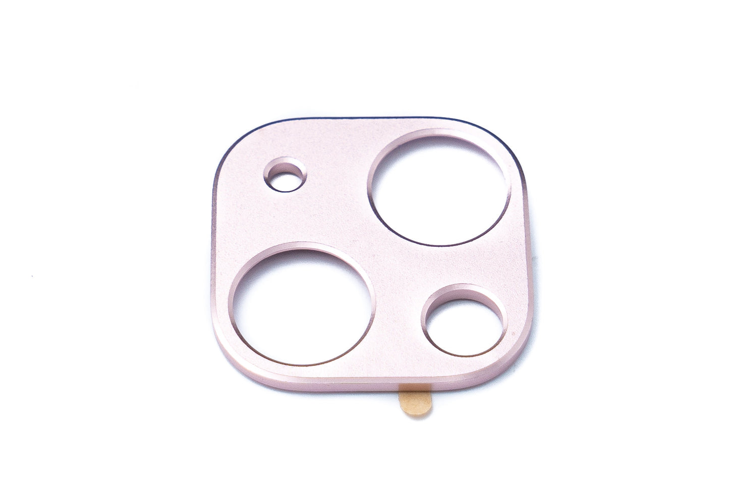 SYSTEM-S Kamera Schutz Linse Objektiv Abdeckung Aluminium für iPhone 13 & Mini in Pink