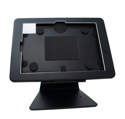 SYSTEM-S Tisch Halterung 180° Ständer abschließbar für iPad 10 Pro 11 Air 4 5 in Schwarz