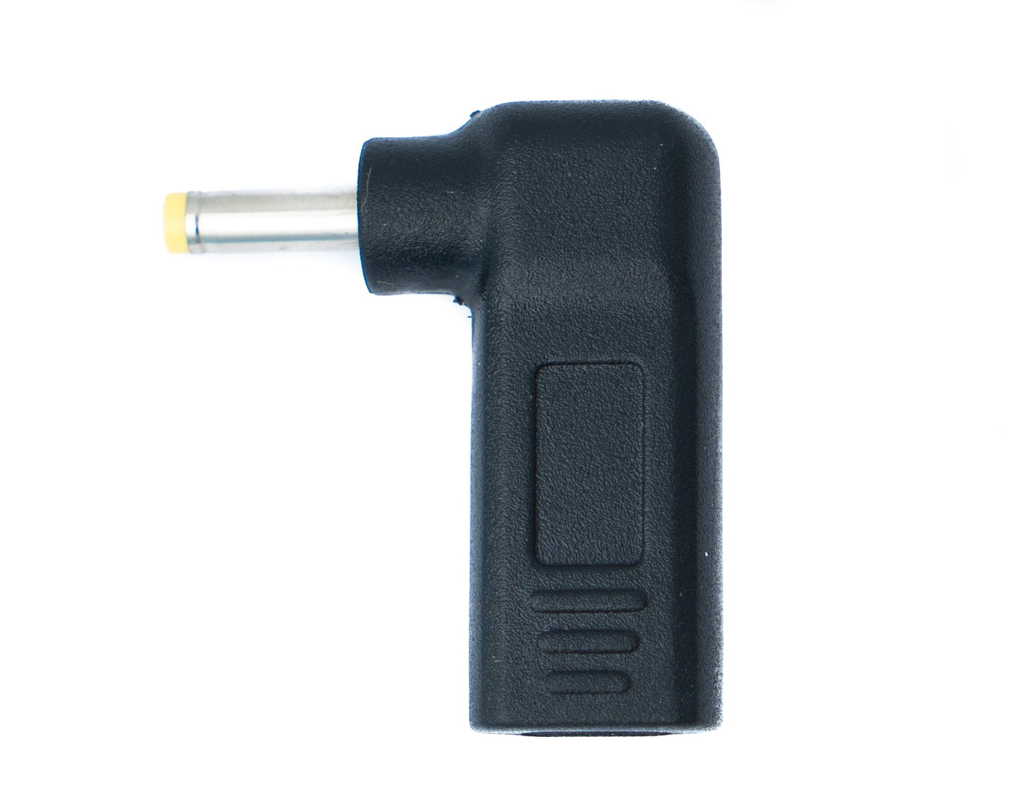 SYSTEM-S USB 3.1 Adapter Typ C Buchse zu DC 19V 4,0 x 1,7 mm Stecker Winkel in Schwarz