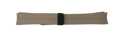 SYSTEM-S Armband 20 mm aus Silikon für Samsung Galaxy Watch 5 4 Smartwatch in Grau