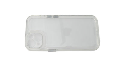 SYSTEM-S protective case shockproof made of TPU silicone in white transparent case for iPhone 14