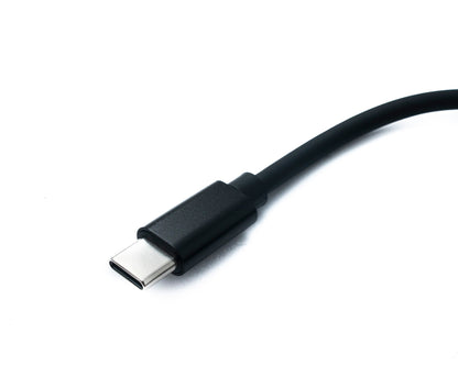 SYSTEM-S DC 20V cable 150 cm 5.5 x 2.1 plug to USB 3.1 Type C plug