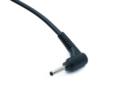 SYSTEM-S DC 20V Kabel 150 cm 3,0 x 1,1 Stecker zu USB 3.1 Typ C Stecker Winkel