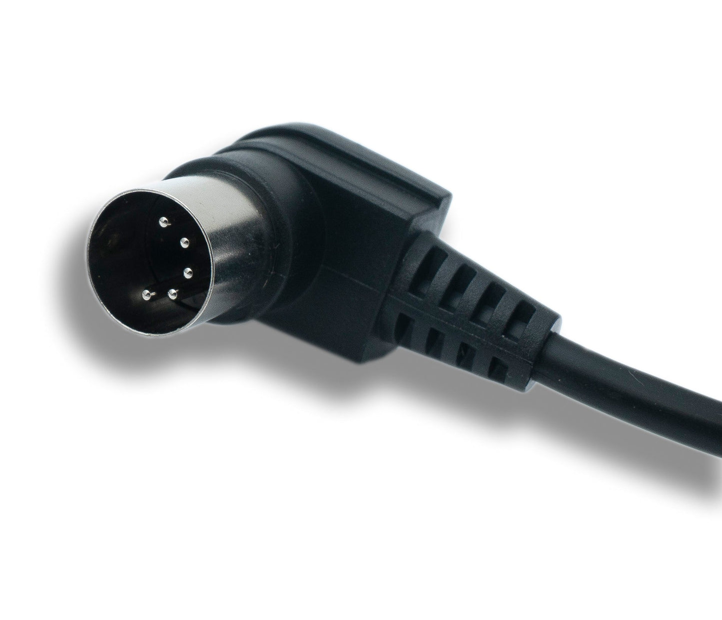 SYSTEM-S MIDI Kabel 3 m Din 5 Pin Stecker zu Stecker Winkel