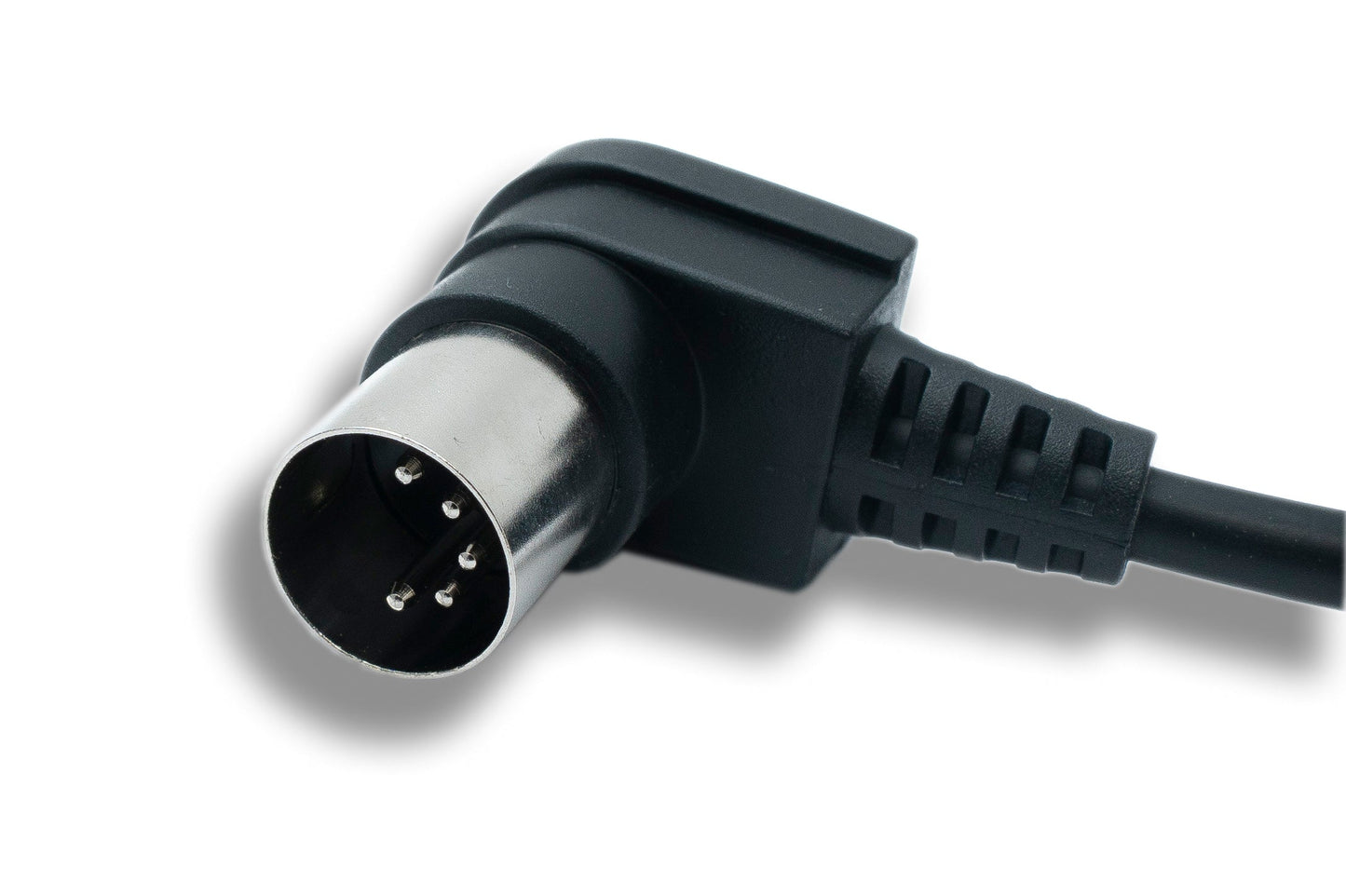 SYSTEM-S MIDI Kabel 3 m Din 5 Pin Stecker zu Stecker Winkel